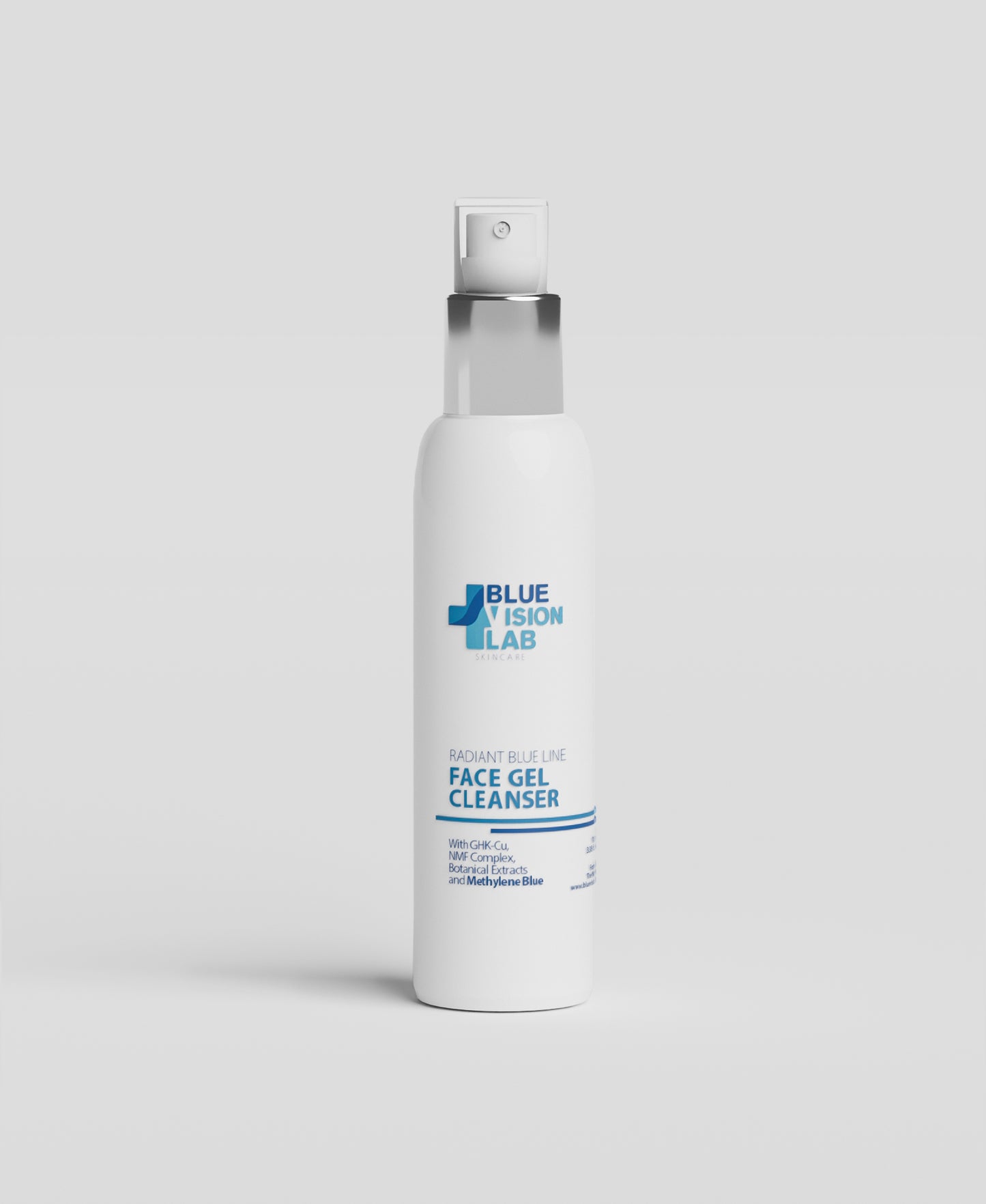 Gel nettoyant tout type de peaux au bleu de méthylène