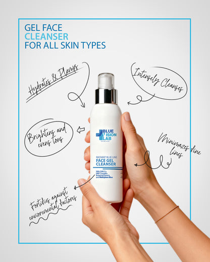 Coffret Visage Premium – Routine Complète Blue Vision Lab - peaux sèches à normales