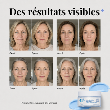 Crème de jour au bleu de méthylène - pour peaux sèches à normales