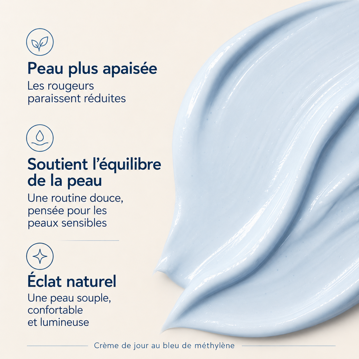 Crème jour bleu méthylène 30mL