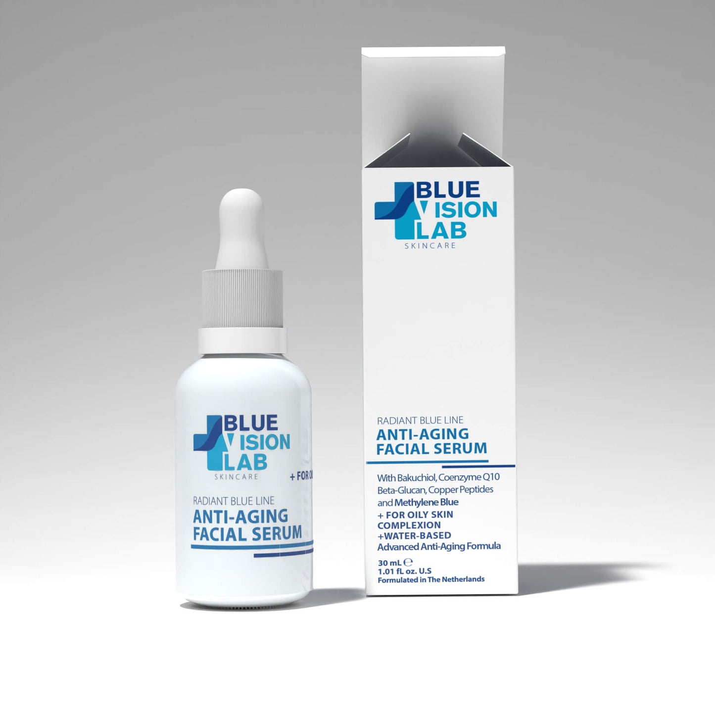 Sérum au bleu de méthylène - pour peaux grasses